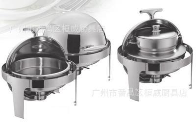 【豪華出口裝不銹鋼圓型直腳自助湯爐布菲爐 可電熱 酒店用品餐具】價格,廠家,圖片,其他酒店設(shè)備,廣州市番禺區(qū)桓威廚具店-